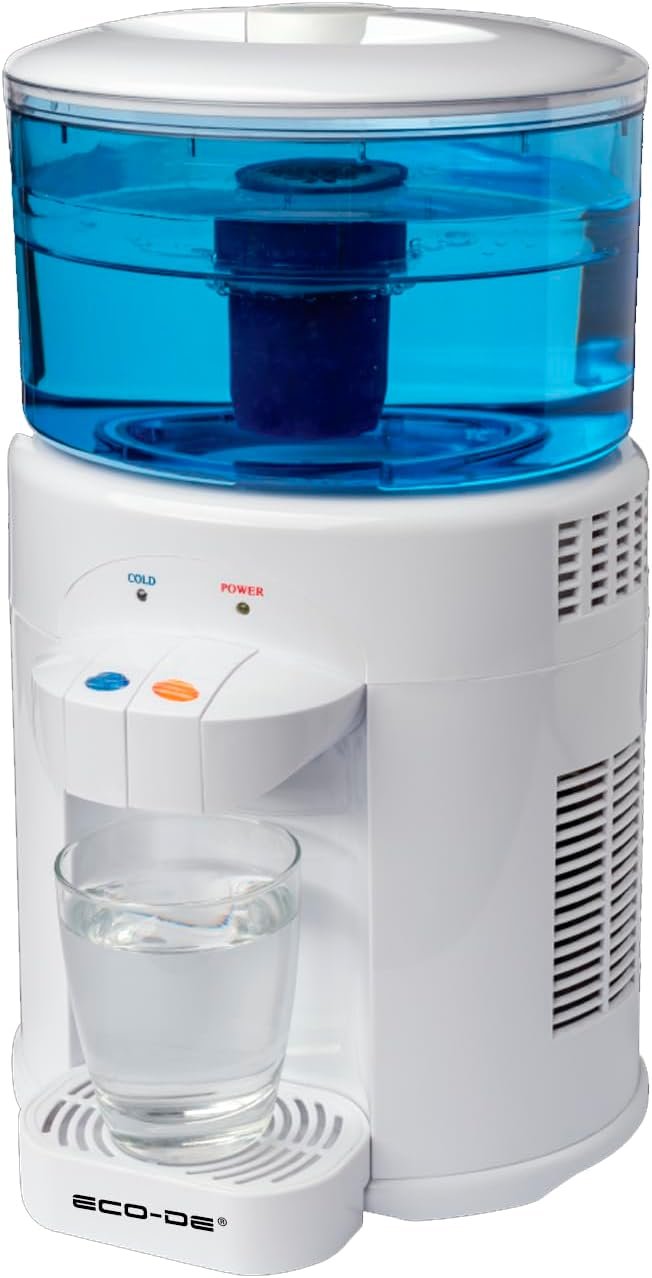 ECODE® Dispensador de Agua Fría y Natural Fresh Filter Pure. 2,8 L, Filtro Multicapa, Refrigeración Termoeléctrica ECO-3160